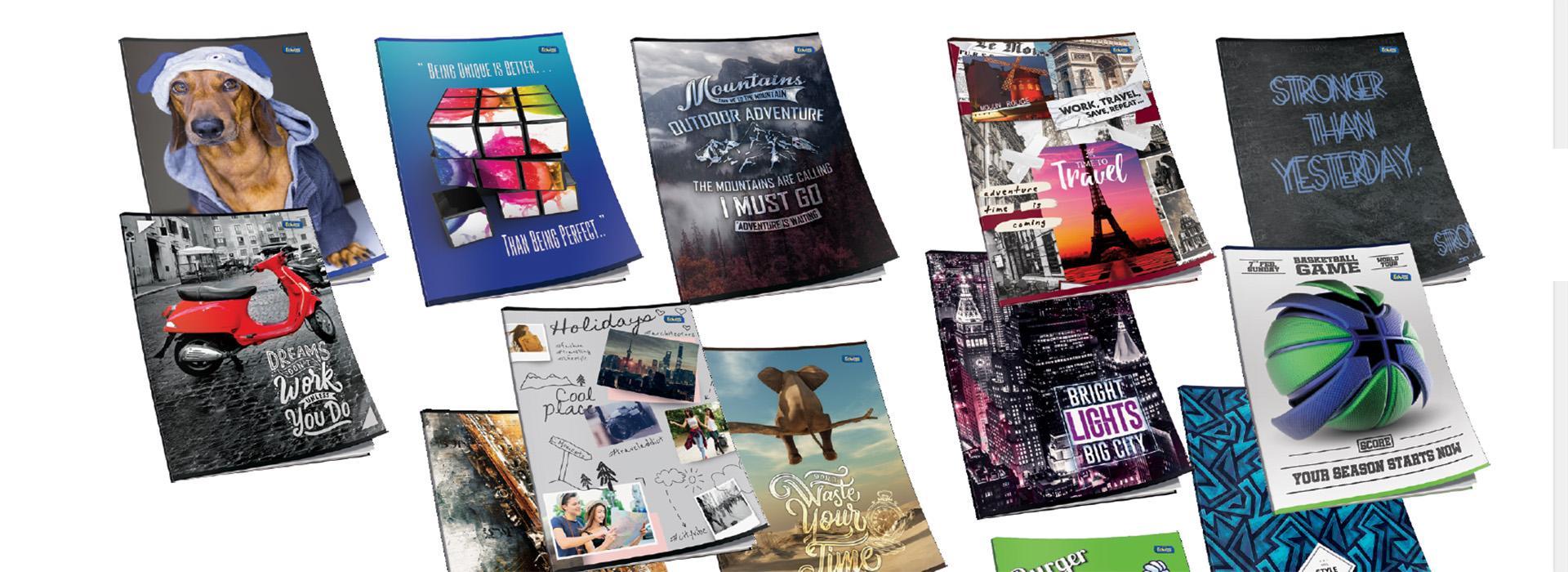 Notebooks, Notepads, Files and Folders